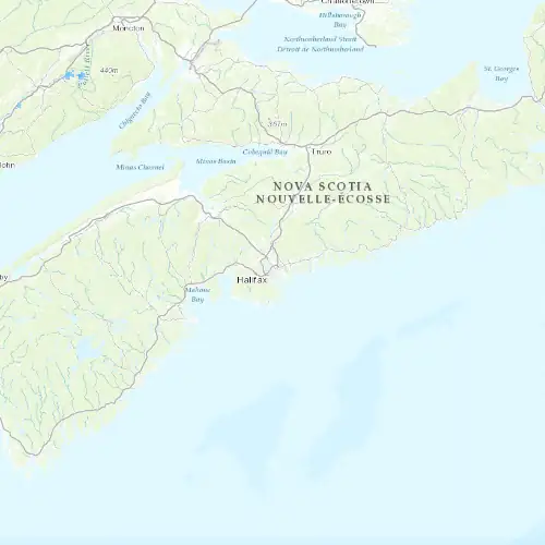 Radar near Halifax at now — 2:54 am ADT, Sat Jul 11