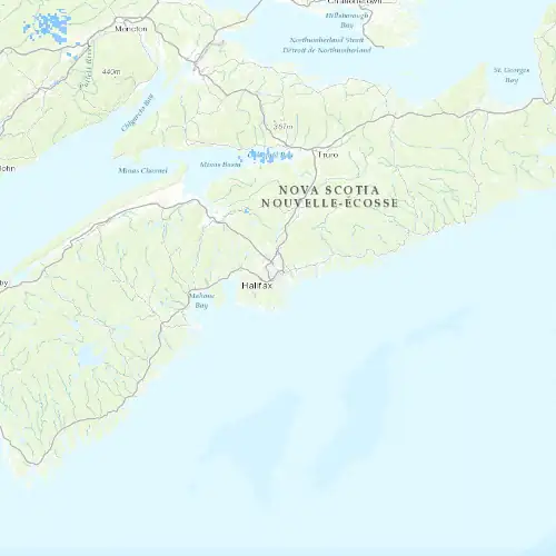 Radar near Halifax at now — 11:54 pm ADT, Mon Sep 7