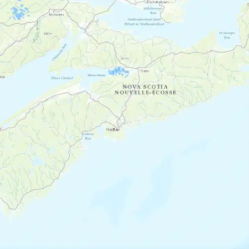 Radar near Halifax (Shearwater) at now — 12:00 am ADT, Tue Sep 8