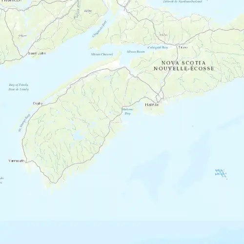 Radar near Lunenburg at now — 1:54 am ADT, Sat Jul 11