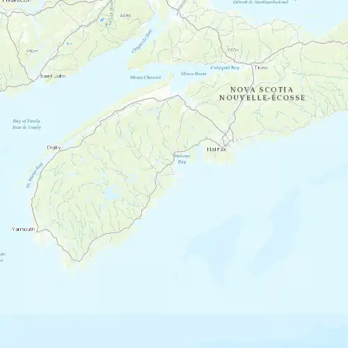 Radar near Lunenburg at now — 3:06 am ADT, Sat Jul 11