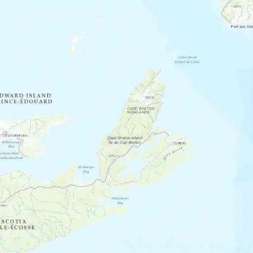 Radar near North East Margaree at now — 3:12 am ADT, Sat Jul 11