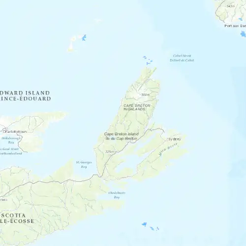 Radar near North East Margaree at now — 12:06 am ADT, Tue Sep 8
