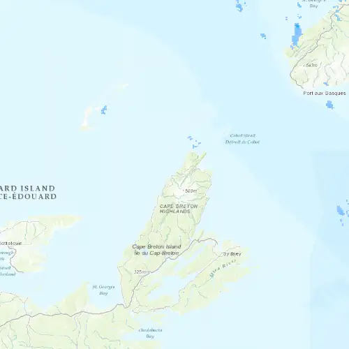 Radar near North Mountain (Cape Breton) at now — 12:06 am ADT, Tue Sep 8