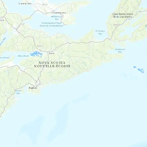 Radar near Sheet Harbour at now — 12:00 am ADT, Tue Sep 8