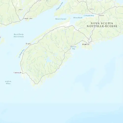 Radar near Western Head at now — 3:00 am ADT, Sat Jul 11