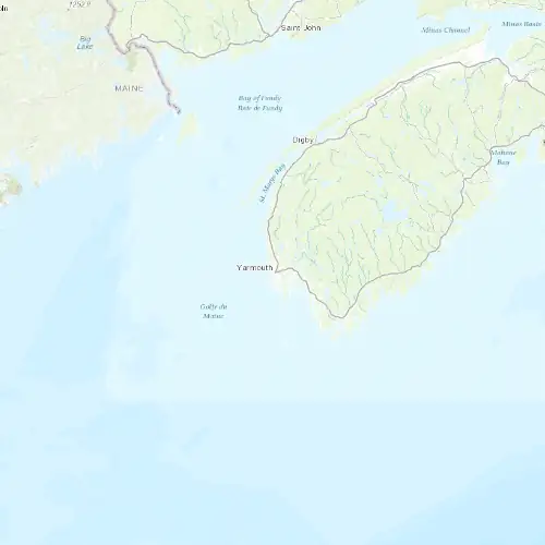 Radar near Yarmouth at now — 12:00 am ADT, Tue Sep 8