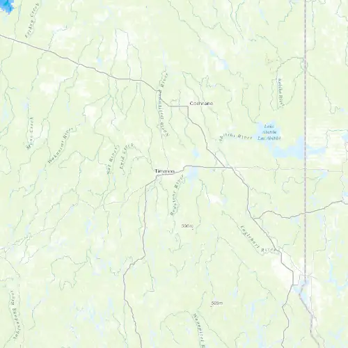 Radar near Cochrane at now — 2:00 am EDT, Sat Jul 11