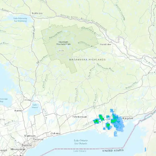 Radar near Haliburton at now — 2:00 am EDT, Sat Jul 11
