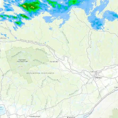 Radar near Pembroke at now — 11:00 pm EDT, Mon Sep 7