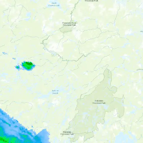 Radar near Pickle Lake at now — 10:00 pm CDT, Mon Sep 7