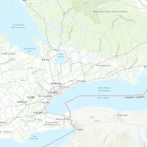 Radar near Port Perry at now — 11:00 pm EDT, Mon Sep 7