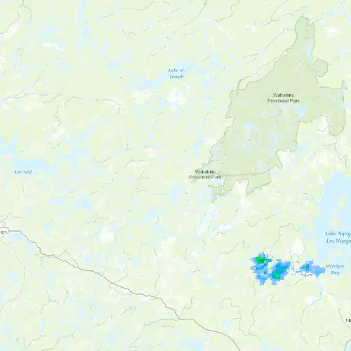 Radar near Savant Lake at now — 2:06 am EDT, Sat Jul 11