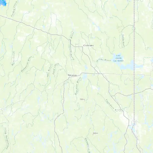 Radar near Timmins at now — 2:06 am EDT, Sat Jul 11