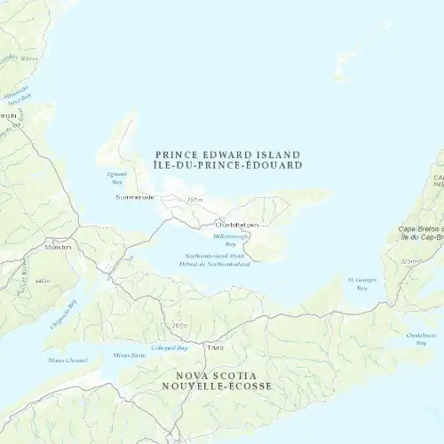 Radar near Charlottetown at now — 2:00 am ADT, Sat Jul 11