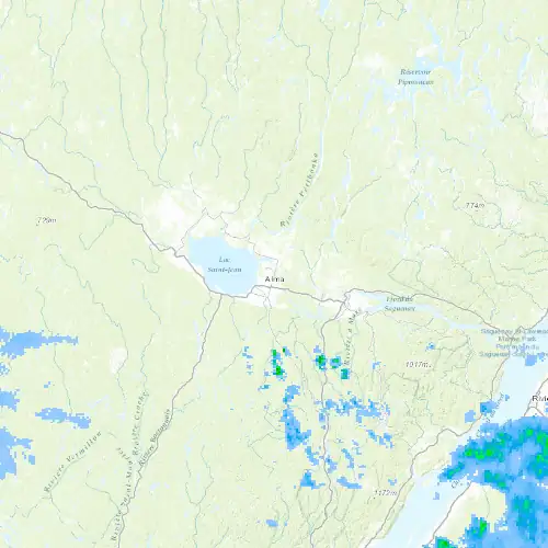 Radar near Alma at now — 10:48 pm EDT, Mon Sep 7