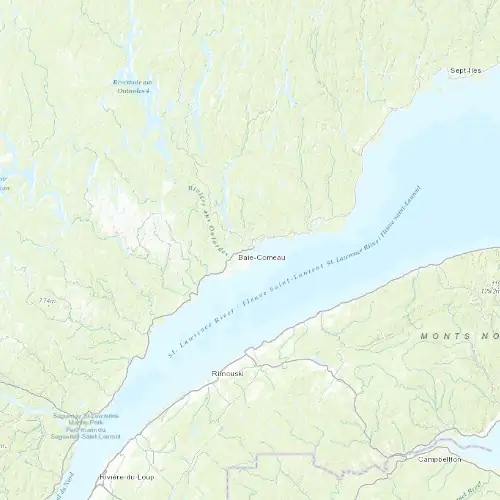 Radar near Baie-Comeau at now — 2:06 am EDT, Sat Jul 11