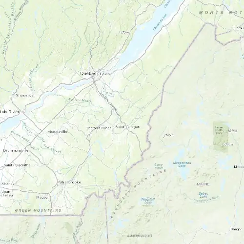 Radar near Beauceville at now — 2:06 am EDT, Sat Jul 11