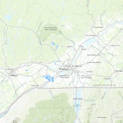 Radar near Blainville at now — 2:06 am EDT, Sat Jul 11