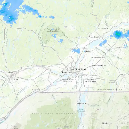 Radar near Blainville at now — 10:48 pm EDT, Mon Sep 7