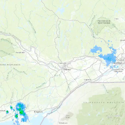Radar near Chelsea at now — 1:00 am EDT, Sat Jul 11