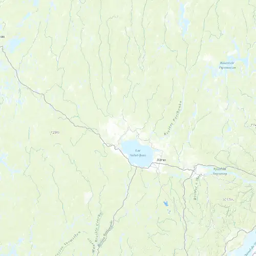 Radar near Dolbeau-Mistassini at now — 1:00 am EDT, Sat Jul 11