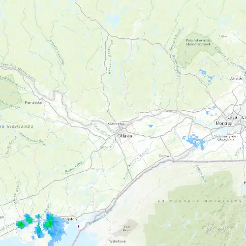 Radar near Gatineau at now — 2:06 am EDT, Sat Jul 11