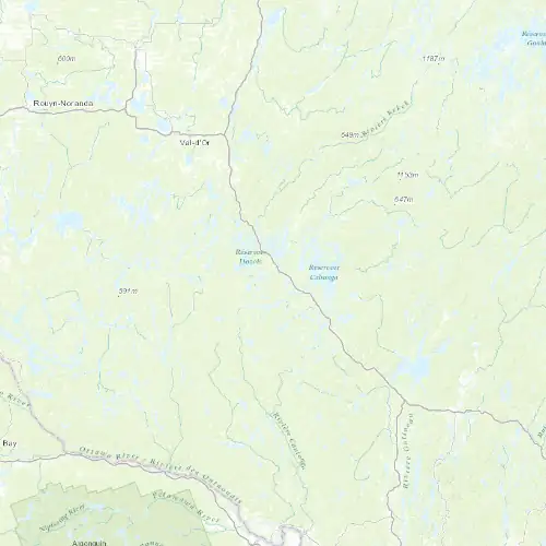 Radar near La Vérendrye (Réserve faunique) at now — 2:12 am EDT, Sat Jul 11