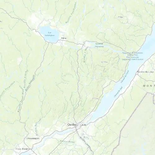 Radar near Laurentides (Réserve faunique) at now — 2:12 am EDT, Sat Jul 11