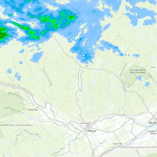 Radar near Maniwaki at now — 10:48 pm EDT, Mon Sep 7
