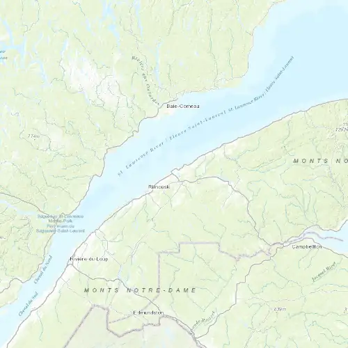 Radar near Mont-Joli at now — 2:06 am EDT, Sat Jul 11