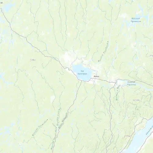 Radar near Roberval at now — 2:00 am EDT, Sat Jul 11