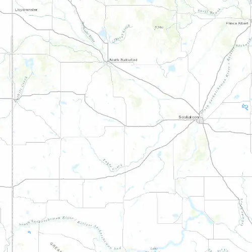 Radar near Biggar at now — 12:00 am CST, Sat Jul 11