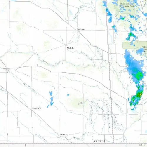 Radar near Broadview at now — 8:54 pm CST, Mon Sep 7