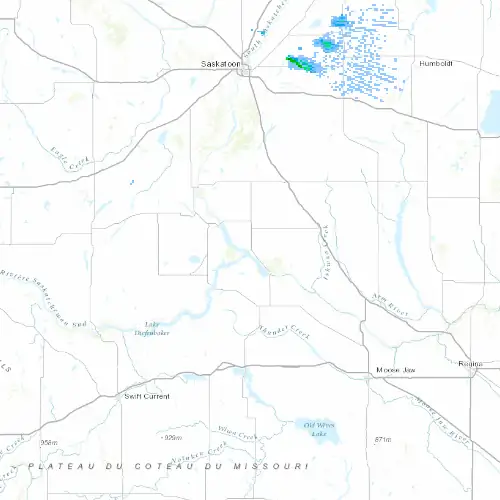 Radar near Elbow at now — 10:48 pm CST, Fri Jul 10