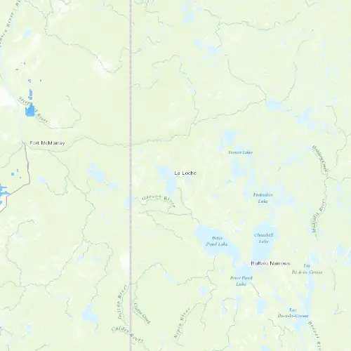 Radar near La Loche at now — 12:06 am CST, Sat Jul 11