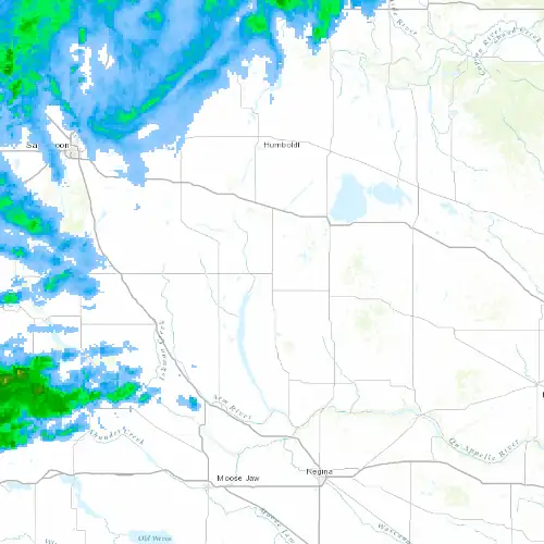 Radar near Last Mountain Lake (Sanctuary) at now — 9:06 pm CST, Mon Sep 7
