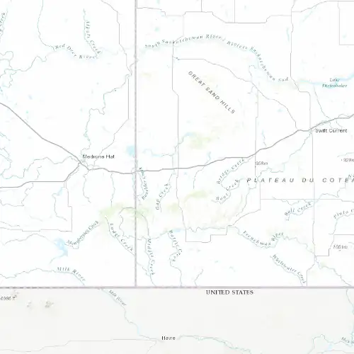 Radar near Maple Creek at now — 10:54 pm CST, Fri Jul 10