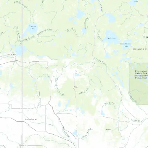 Radar near Meadow Lake at now — 11:00 pm CST, Fri Jul 10