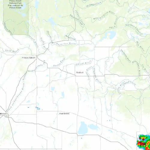 Radar near Melfort at now — 12:06 am CST, Sat Jul 11