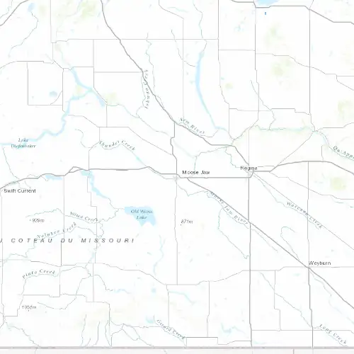 Radar near Moose Jaw at now — 12:06 am CST, Sat Jul 11
