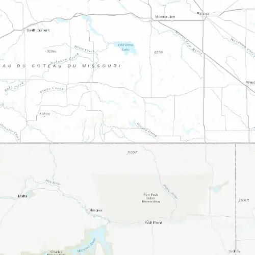Radar near Rockglen at now — 10:54 pm CST, Fri Jul 10