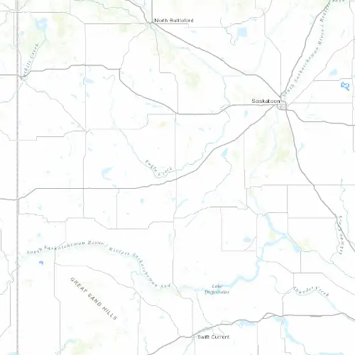 Radar near Rosetown at now — 12:00 am CST, Sat Jul 11