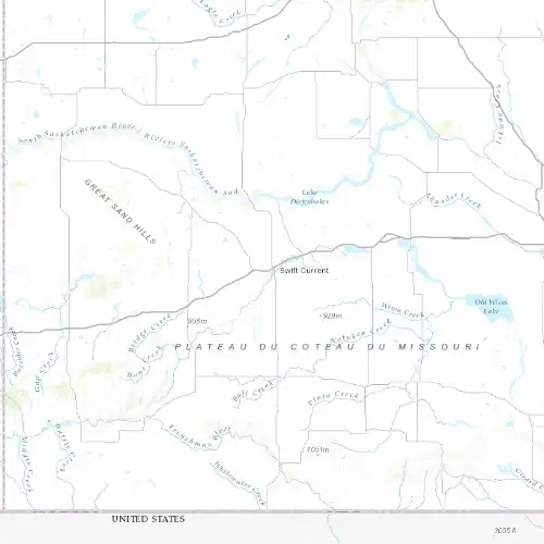 Radar near Swift Current at now — 10:48 pm CST, Fri Jul 10
